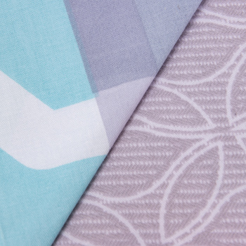 Постельное белье евро сатин Текстура 21110, наволочки 70*70 - 2шт *1