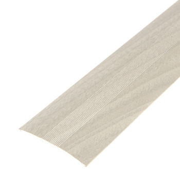 Порог-стык одноуровневый 37х1800 мм Лука ПС 03, ясень белый