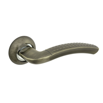 Ручка раздельная БРОНЗА античная FZ 04 AB Фабрика Замков *1/20