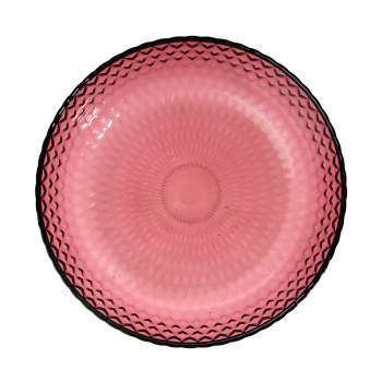 Тарелка стекло "Идиллия" лилак 18см суповая Q1309 (Luminarc) *6/24