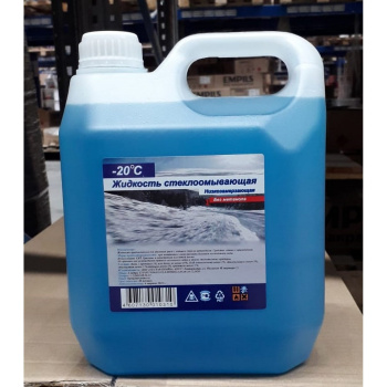 Жидкость стеклоомывающая "Зимняя", 4 л, незамерзающая