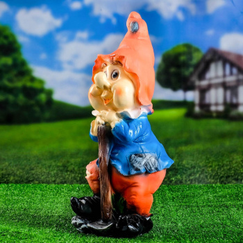 Садовая фигура "Гном с мотыгой" 48см   4074847