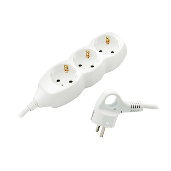 Удлинитель 3 розетки 5м с/з ПВС 3*0,75мм2 10А мощ.нагр 2200Вт СТАРТ 3*5-Z YN *1/20