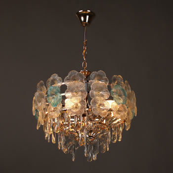 Светильник потолочный E2560/6 FGD 6*40W E27 220V (d-420; h-600)  VERNER LIGHTING *1