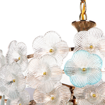 Светильник потолочный E2560/6 FGD 6*40W E27 220V (d-420; h-600)  VERNER LIGHTING *1