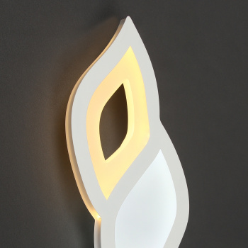 Бра Y1059/1W WT 12W LED 220V 3000К-6,500К 2-режима (h=45, w=170, l=360) *1