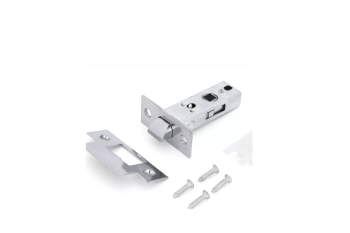 Защелка врезная п/ручку ХРОМ 100 CR Фабрика Замков *1/20/100