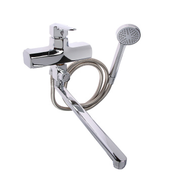 Смеситель для ванны Potato P2140, длинный излив, однорычажный