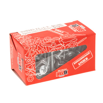 Саморезы прессшайба BROZEX коробка 4,2*32 сверло (100шт) *10