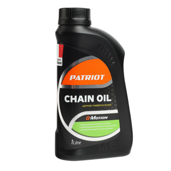 Масло д/пильных механизмов 1л G-Motion Chain Oil PATRIOT *1/12