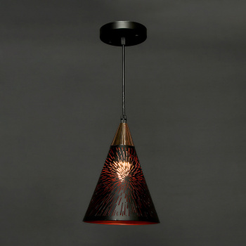 Люстра N5212/1H 1*40W  E27 (d-180; h-300/h800)  VERNER LIGHTING *1