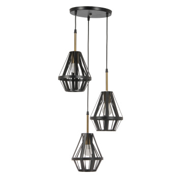 Люстра 05586-0.9-03 BK 40Вт Е27 S=18м2 *1 Люстра 05586-0.9-03 BK 40Вт Е27 S=18м2 *1