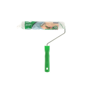 Валик микрофибра 240мм "Эксперт" d-6мм,ворс 11мм, зеленая/желт.нить  (Акор)   *1/30