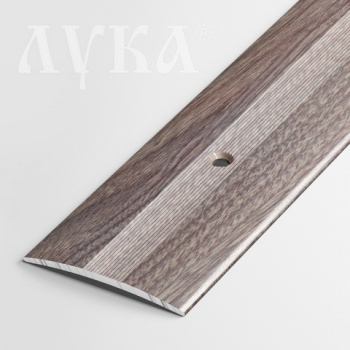Порог-стык одноуровневый 37х1350 мм Лука ПС 03, дуб дымчатый