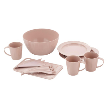 Набор посуды пластм. 14 предм./3перс. "Vanilla" арт.SE181612050 ("Sugar&Spice")*1/7