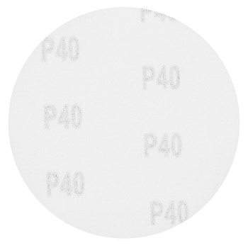 Круг шлифовальный на липучке 115мм  P40 без отверстий (5 шт) (558012) VIRA *1