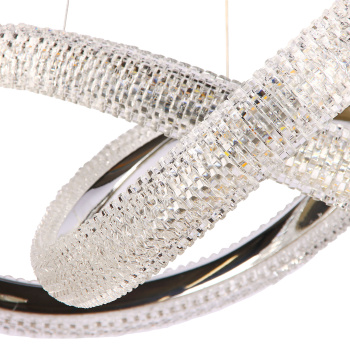 Люстра 9233/96W Chrome  450 мм 3 реж., пульт S=16м2  VERNER LIGHTING *1