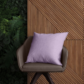 Подушка декоративная 40*40см рогожка сирень Волшебная ночь *1/5 *