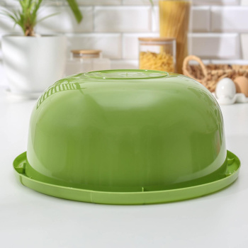 яяяМиска пластм. "уДачная" 6,5л 320х320х135мм арт.08220 ("Полимербыт") *1/23