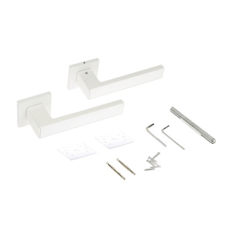 Ручка раздельная Code Deco Slim H-30111-A, белый матовый