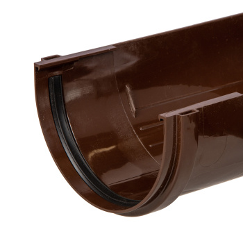 Угол желоба 90° Docke Standard, 120 мм, светло-коричневый