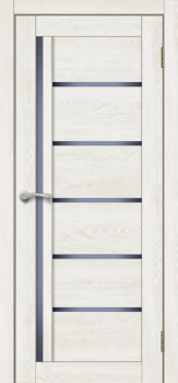 Дверное полотно остекленное BROZEX-WOOD Comfort-6, 2000х800х36 мм, светлый кедр 3D