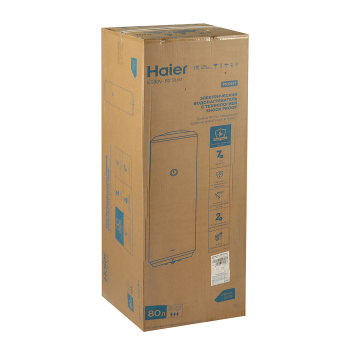 Водонагреватель накопительный 80 л Haier B2 Slim, 1.5 кВт, вертикальный