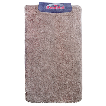 Коврик д/ванной Bombini "Shaggy Soft" (60см х 100см) Пыльная Роза *1/30