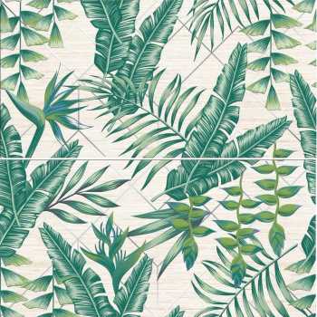 Декор панно Кантри Вуд Тропики 500*500*8 (2шт= 1 комп) 2550-136-08 VINCHI