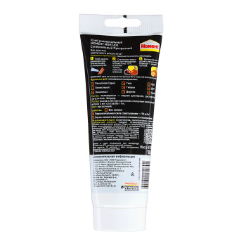 Жидкие гвозди 185 г Момент Монтаж Суперсильный МВп-70, прозрачный