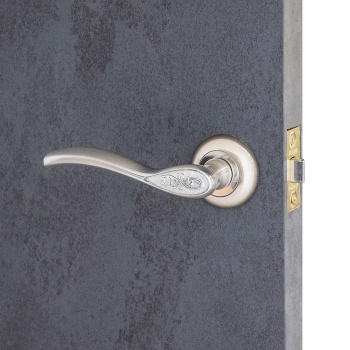 Дверное полотно глухое 2000х800х37 мм Двери Гуд GEOMETRY-2, бетон/графит