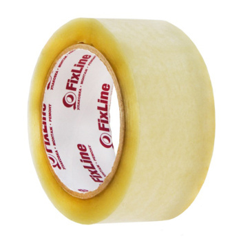 Лента клейкая прозрачная 48мм х 95м "FixLine" *6/36