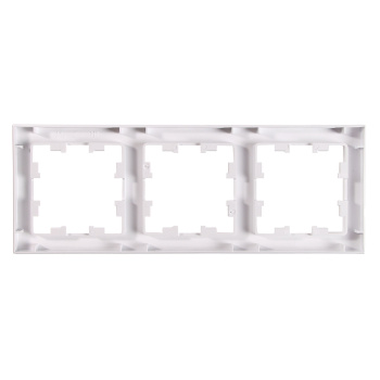 Рамка "ATLAS DESIGN" 3-м универс. белый SchE ATN000103 *1/15/90