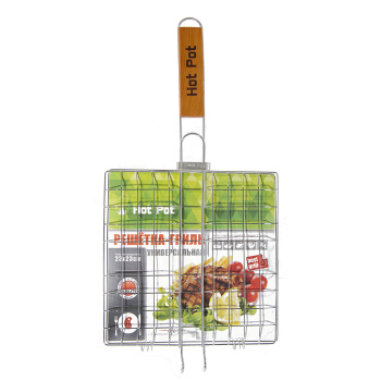 Решетка-гриль 23х23х1.5 см Hot Pot
