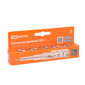Отвертка-пробник (индикатор) ОП-1 " TDM SQ0501-0002 *1/10/200