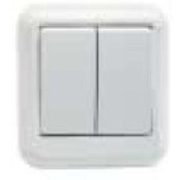 Выключатель "Прима" ОП 2кл. белый А56-029 *10/129