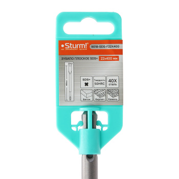 Долото плоское 22*400мм SDS-plus (9018-SDS-F22x400) STURM *1/10/30