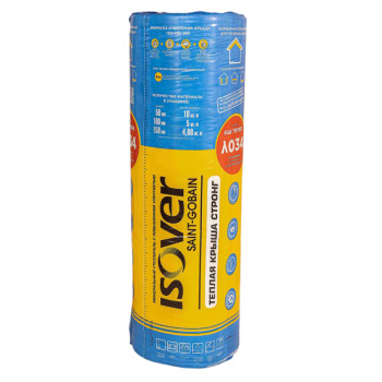 Утеплитель ISOVER Теплая крыша Стронг Твин, 150 мм, 1 плита, 4.88 м²