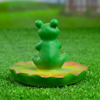 Садовая фигура "Лягушка хлопает" 15х10см  3622947