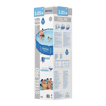 Бассейн каркасный Steel Pro 366 см x 76 см 56706  5309853