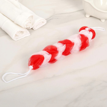 Мочалка для тела косичка 30 гр. цвет МИКС 142992