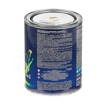 Грунт-эмаль по ржавчине желтая 0,8 кг Простокрашено *1/14/490 Грунт-эмаль по ржавчине желтая 0,8 кг Простокрашено *1/14/490