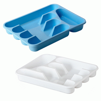 Лоток д/столовых приборов пластм. 335x260x48мм DEA М1140 ("М-Пластика") *1/30