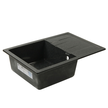 Мойка из искусственного камня прямоугольная черная глянцевая Джоли Z161Q4 (750х505х218) *1 Мойка из искусственного камня прямоугольная черная глянцевая Джоли Z161Q4 (750х505х218) *1