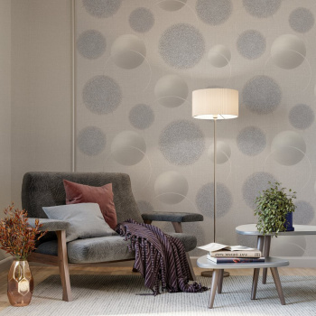 Обои флиз "Палитра" Oliver 2 (сер.) VV72496-48  1,06*10м *1/6