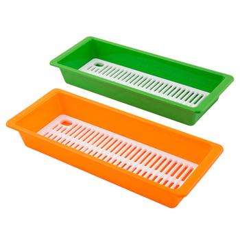 яяяЛоток д/столовых приборов пластм. арт.364 ("Полимербыт") *1/12