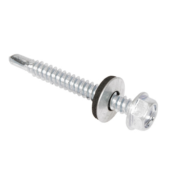 Саморезы кровельные BROZEX 6,3*51 цинк (10кг) промтара *10