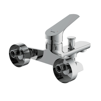 Смеситель д/ванны Cersanit FLAVIS + душ. лейка, шланг, держатель д/лейки 64509 *1