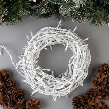 Гирлянда «Нить» Luazon Lighting, 20 м, 8 режимов, мульти, 200 LED, IP44, 220 В