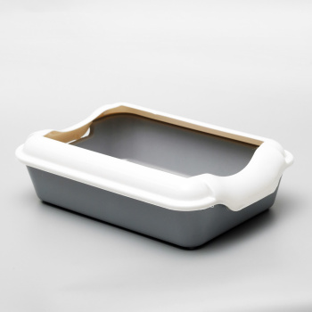 яяяТуалет с бортом, 40 х 10 см, серый 1058040